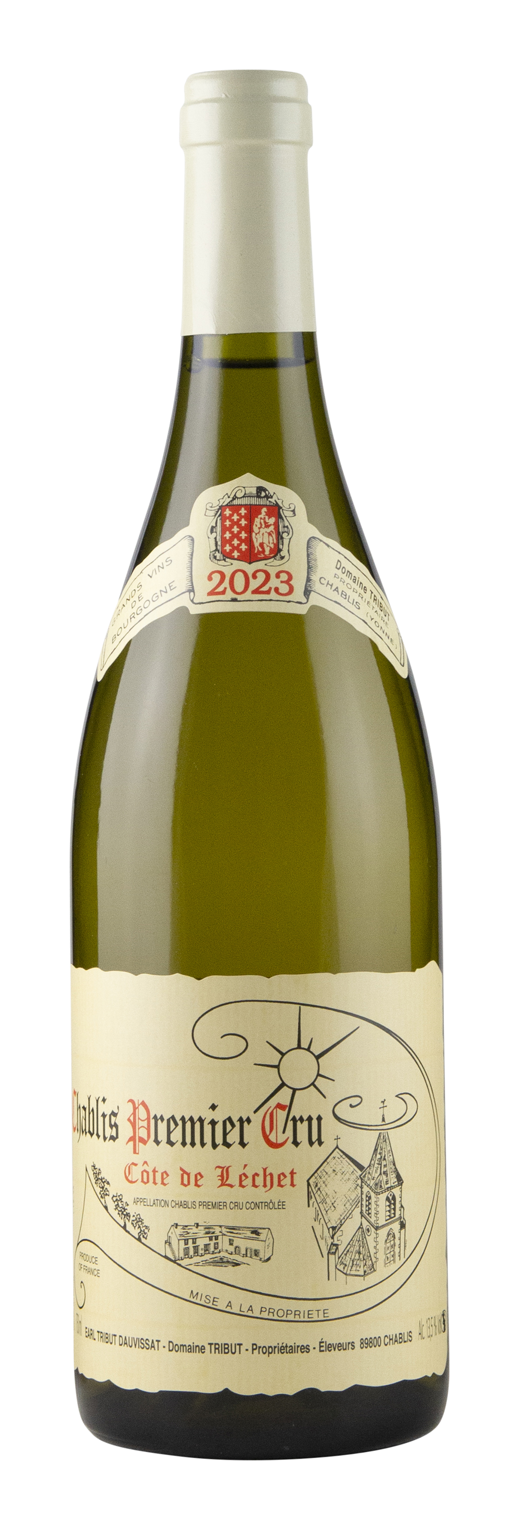 Laurent Tribut Chablis 1er Cru Cote de Lechet 2023